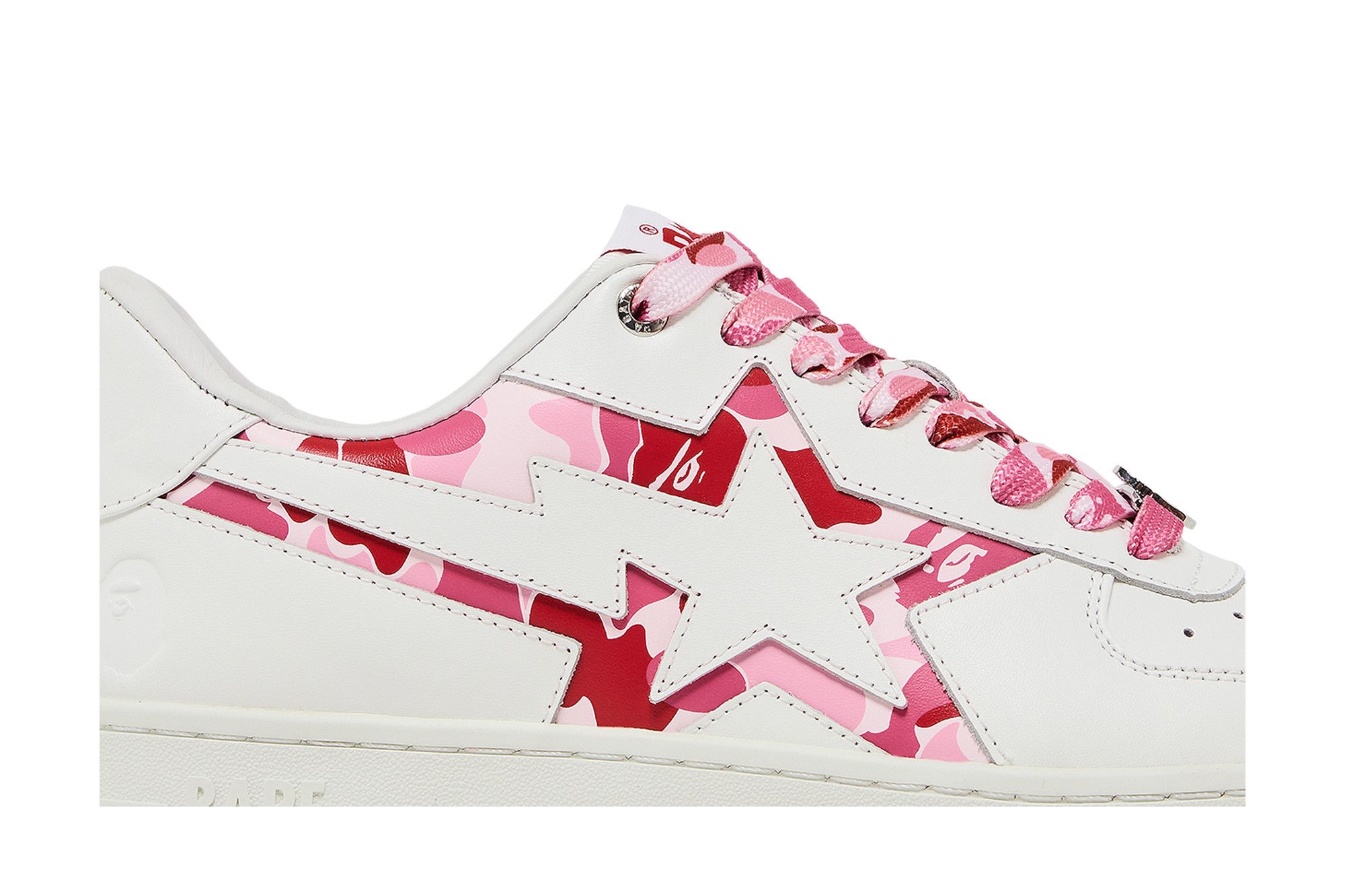 Order ベイプ Bapesta アイコンABCカモ ピンク 1K30191307-PNK