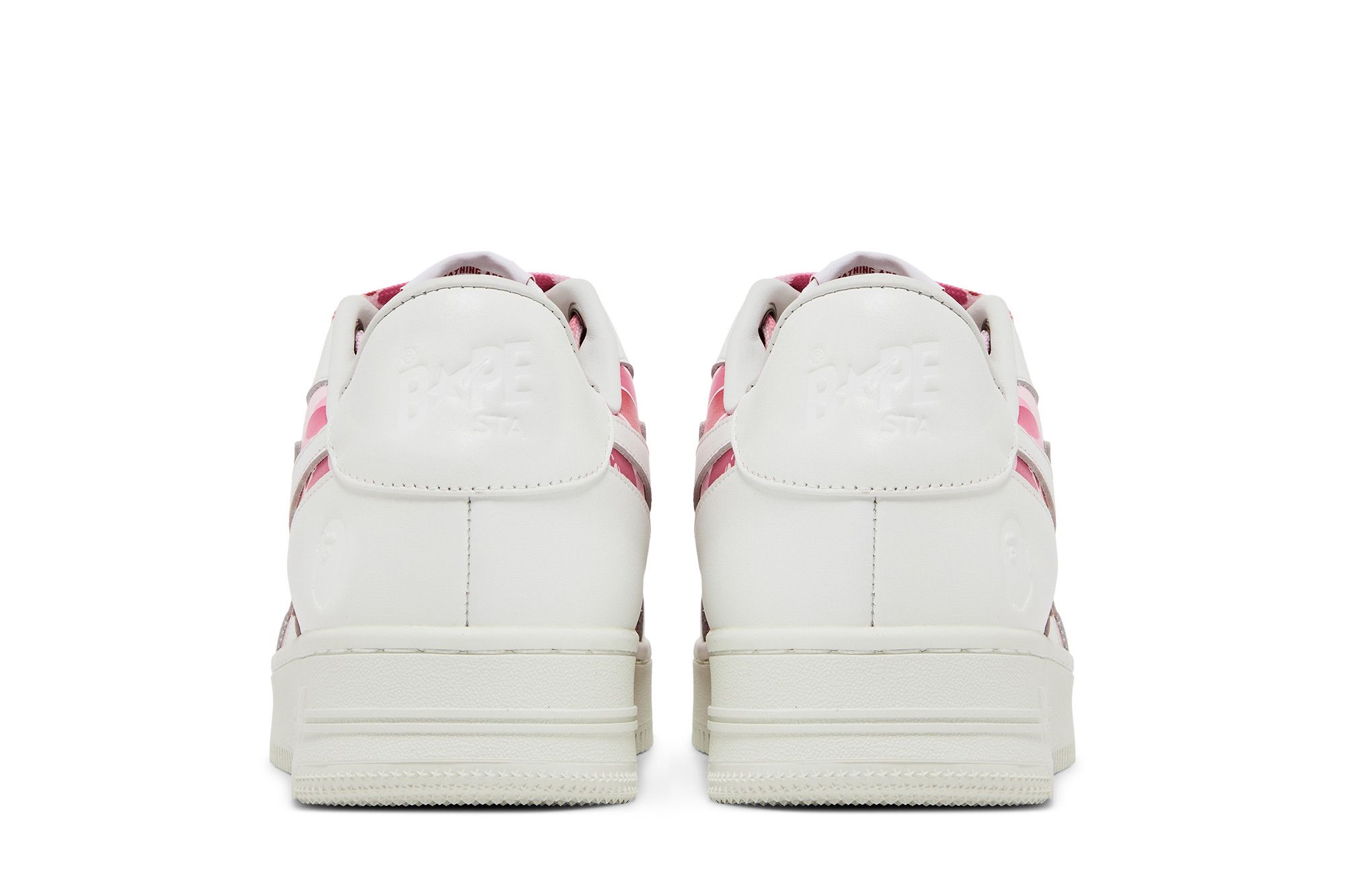 Details for ベイプ Bapesta アイコンABCカモ ピンク 1K30191307-PNK