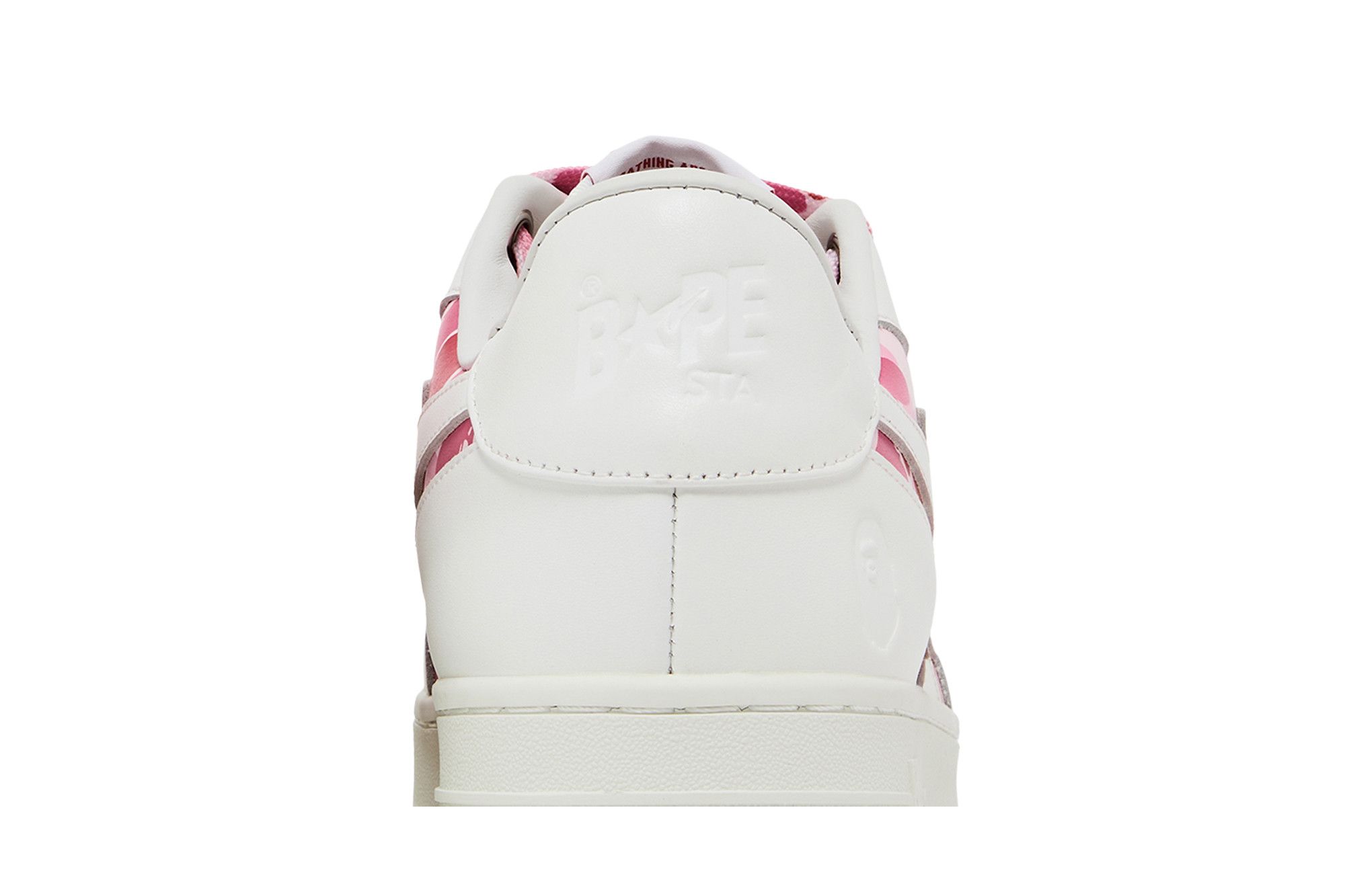 Sizing ベイプ Bapesta アイコンABCカモ ピンク 1K30191307-PNK