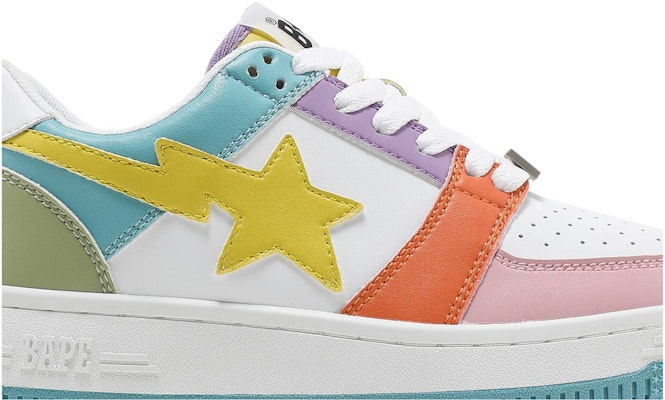 (W) BAPE Bapesta 'Warna Warni' 1H30291501 Order (W) BAPE Bapesta 'Warna Warni' 1H30291501