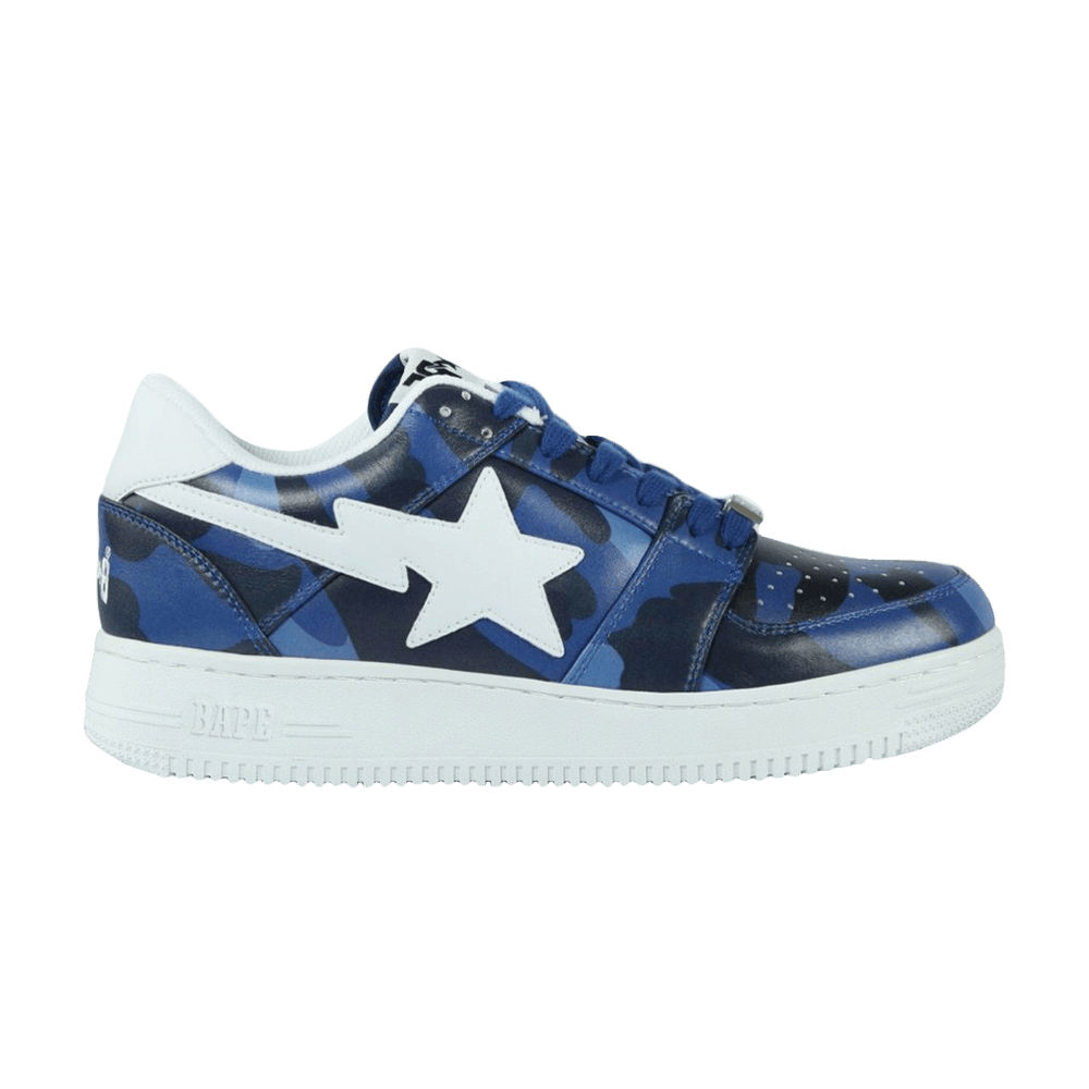 Buy BAPE Bapesta 'Navy Camo' Kamuflase Biru Tua 1D30191008