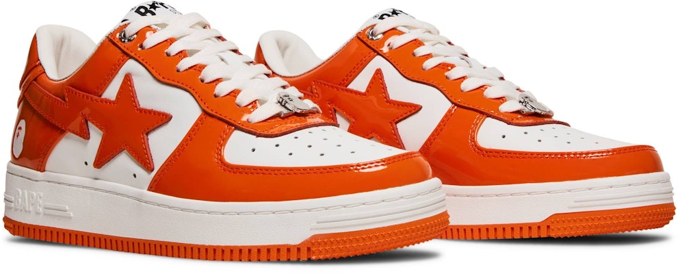 BAPE Bapesta 'Naranja' 1H70291001-ORG Cheap BAPE Bapesta 'Naranja' 1H70291001-ORG