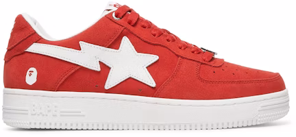BAPE Bapesta 'Suede Pack - Red' 1H20191047