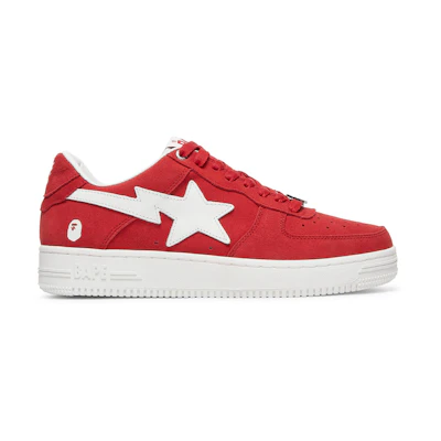 BAPE Bapesta 'Suede Pack - Red'