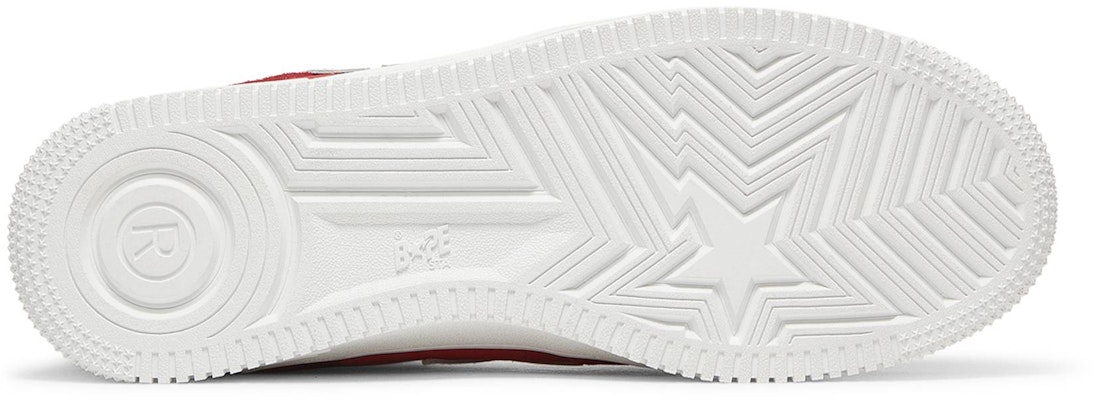 BAPE Bapesta 'Suede Merah' Pack 1H20191047 Shop BAPE Bapesta 'Suede Merah' Pack 1H20191047