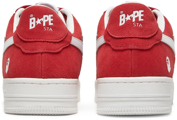 BAPE Bapesta 'Suede Merah' Pack 1H20191047 Details for BAPE Bapesta 'Suede Merah' Pack 1H20191047