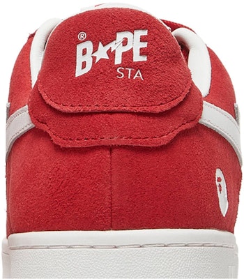 BAPE Bapesta 'Suede Merah' Pack 1H20191047 Sizing BAPE Bapesta 'Suede Merah' Pack 1H20191047