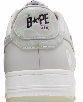 BAPE Bapesta「文字編碼迷彩 - 灰色」1I20191007-GRY Sizing BAPE Bapesta「文字編碼迷彩 - 灰色」1I20191007-GRY