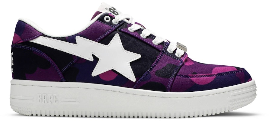 BAPE Bapesta Canvas Low 'Camo Ungu' 1E80191002-PRPL Buy BAPE Bapesta Canvas Low 'Camo Ungu' 1E80191002-PRPL