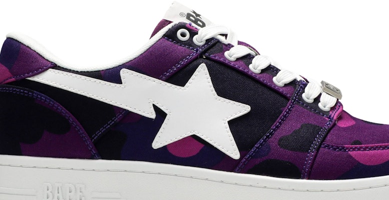 BAPE Bapesta Canvas Low 'Camo Ungu' 1E80191002-PRPL Order BAPE Bapesta Canvas Low 'Camo Ungu' 1E80191002-PRPL