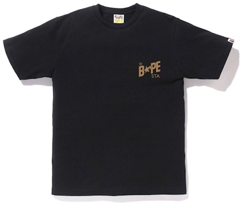 BAPE Bapesta Color Tee Black/Brown Buy BAPE Bapesta Color Tee Black/Brown