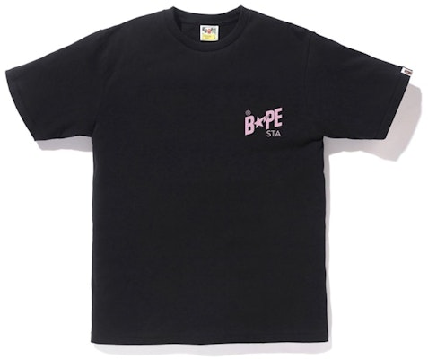 ベイプ Bapesta カラTee 黒/ピンク
Buy ベイプ Bapesta カラTee 黒/ピンク