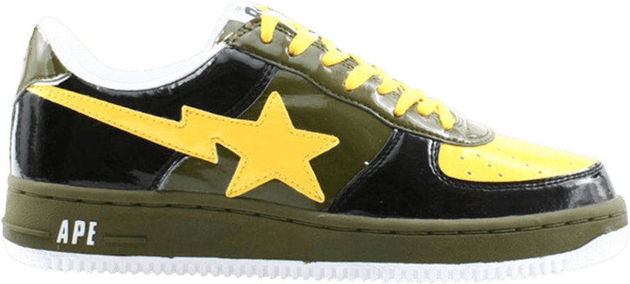 BAPE Bapesta FS-001 低筒 2005 年 '黑黃' 561 Buy BAPE Bapesta FS-001 低筒 2005 年 '黑黃' 561