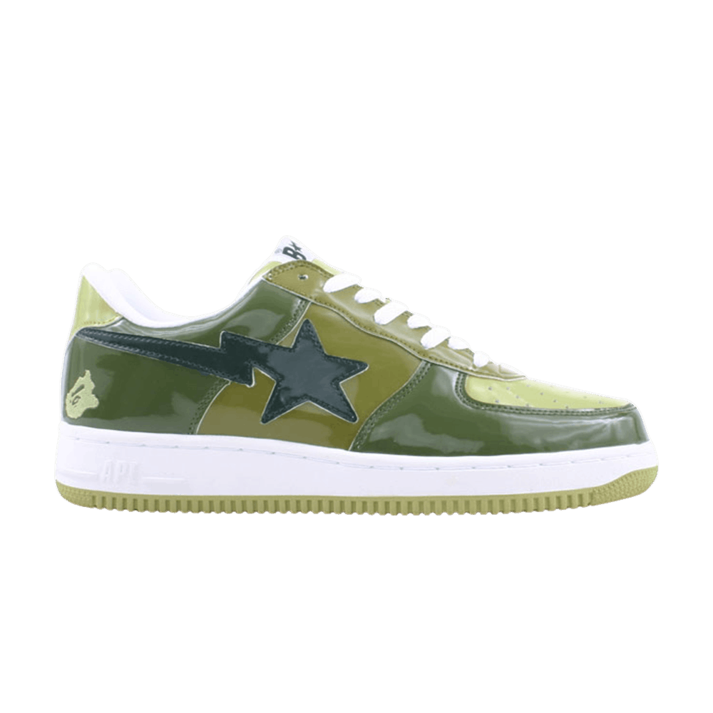 Buy BAPE Bapesta FS-001 Low 'Verde Militar' 456