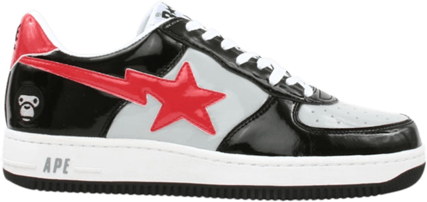 BAPE Bapesta FS-001 Low 'Baby Milo - Negro Rojo Gris' 611 Buy BAPE Bapesta FS-001 Low 'Baby Milo - Negro Rojo Gris' 611