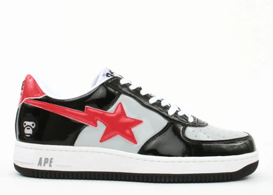 BAPE Bapesta FS-001 Rendah 'Baby Milo - Hitam Merah Kelabu' 611 Buy BAPE Bapesta FS-001 Rendah 'Baby Milo - Hitam Merah Kelabu' 611