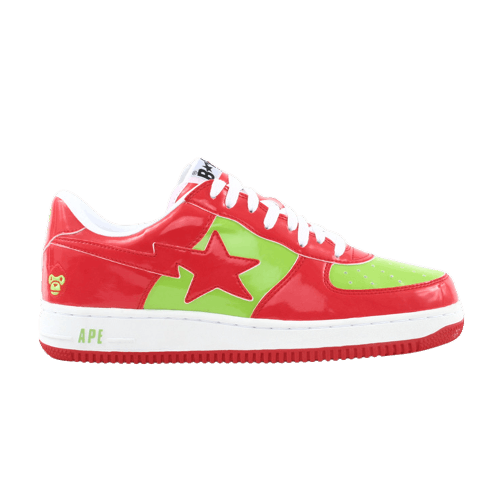 Buy BAPE Bapesta FS-001 Rendah 'Baby Milo - Merah Hijau' 362