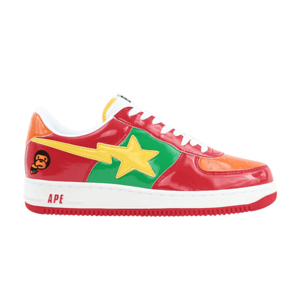 Buy BAPE Bapesta FS-001 低帮'小猿猴-红绿黄' 708