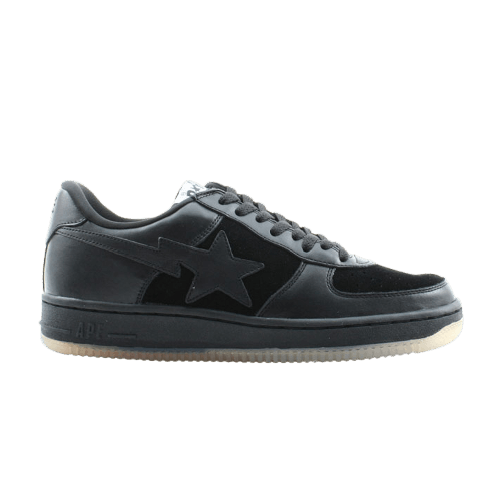 Buy BAPE 白猿Bapesta FS-001 低帮 '黑色' 379