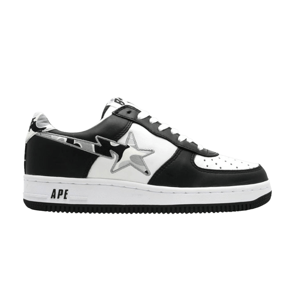 Buy BAPE Bapesta FS-001 Low 'Camo Hitam' 191