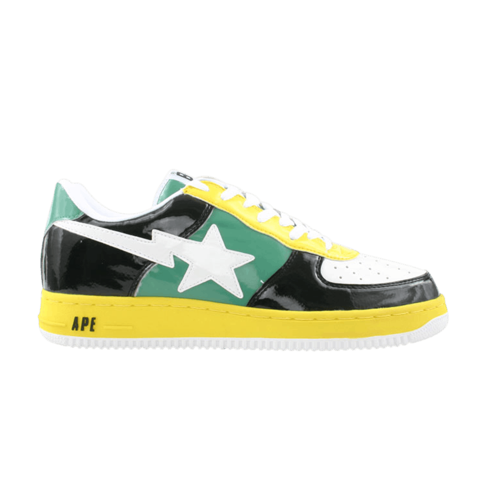 Buy BAPE Bapesta FS-001 Low 'Hitam Kuning' 572