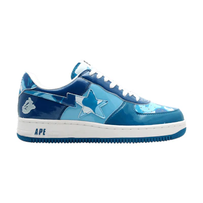 BAPE Bapesta FS-001 Low 'Blue Camo'
