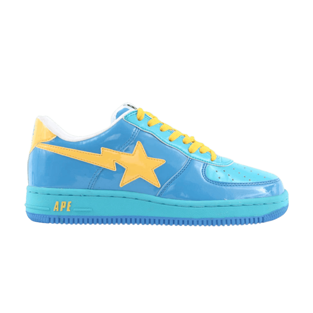 Buy BAPE Bapesta FS-001 Low 'Biru Kuning' Sneakers 576