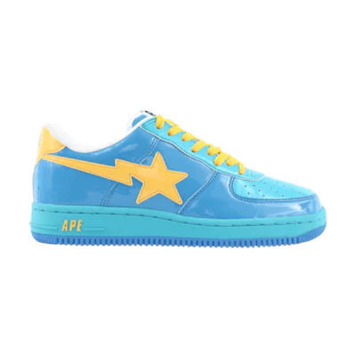 BAPE Bapesta FS-001 Low 'Blue Yellow'