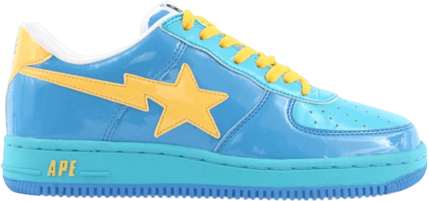 BAPE Bapesta FS-001 低筒款「藍黃」576 Buy BAPE Bapesta FS-001 低筒款「藍黃」576
