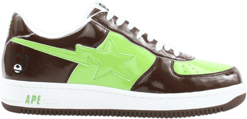 BAPE Bapesta FS-001 Rendah 'Coklat Hijau' 679 Buy BAPE Bapesta FS-001 Rendah 'Coklat Hijau' 679