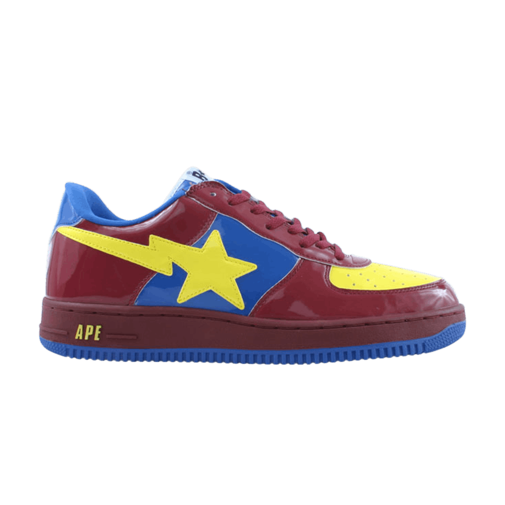 Buy BAPE Bapesta FS-001 低帮 '勃艮第黄' 488