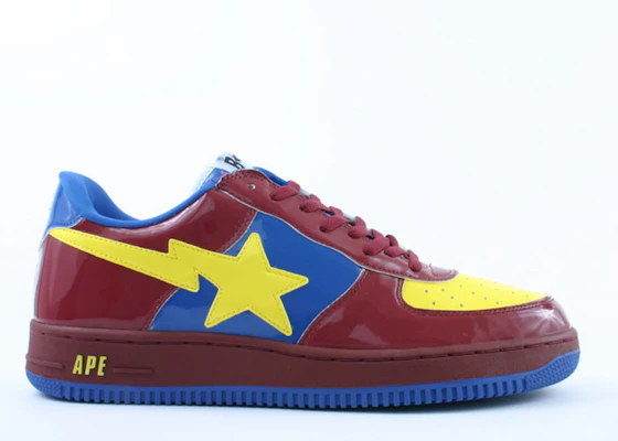 ベイプ Bapesta FS-001 Low バーガンディイエロー 488 Buy ベイプ Bapesta FS-001 Low バーガンディイエロー 488