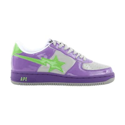 BAPE Bapesta FS-001 Low 'D8 - Purple Green'