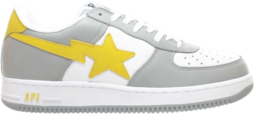 BAPE Bapesta FS-001 Rendah 'Kelabu Kuning' 516 Buy BAPE Bapesta FS-001 Rendah 'Kelabu Kuning' 516