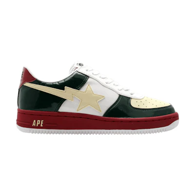 BAPE Bapesta FS-001 Low 'Green Beige Red'