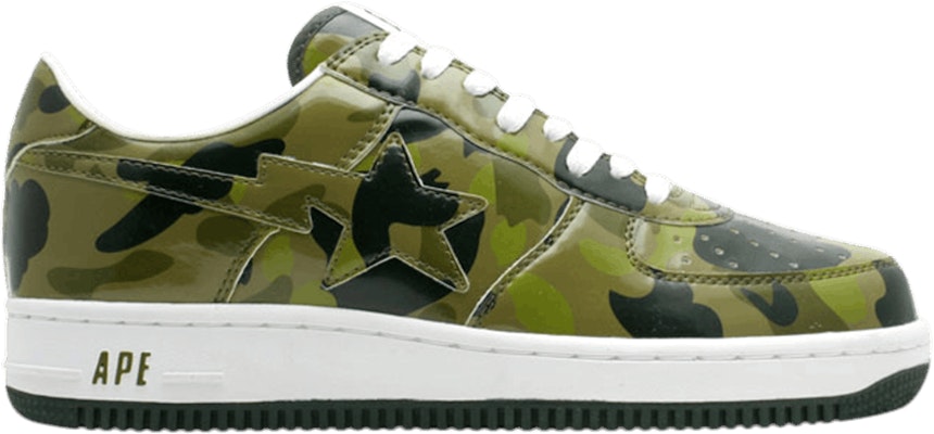 BAPE Bapesta FS-001 低筒「綠色迷彩」829 Buy BAPE Bapesta FS-001 低筒「綠色迷彩」829