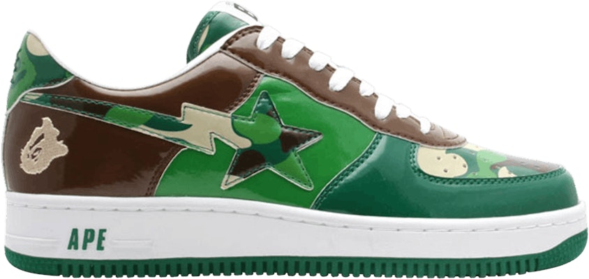 BAPE Bapesta FS-001 低筒‘綠色迷彩’ 943 Buy BAPE Bapesta FS-001 低筒‘綠色迷彩’ 943