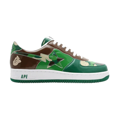 BAPE Bapesta FS-001 Low 'Green Camo'