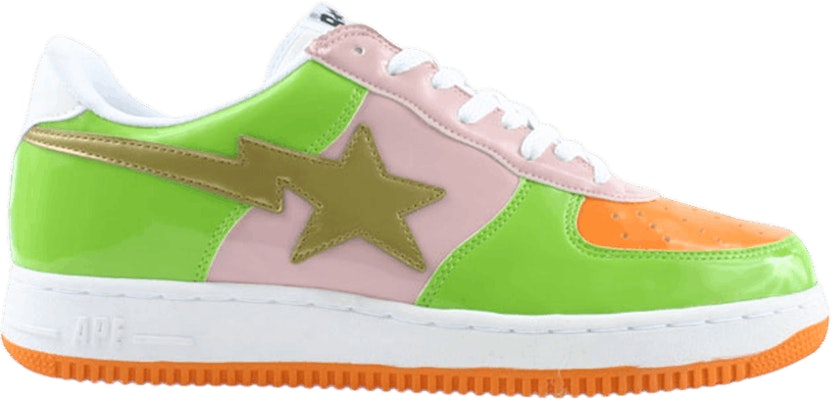 BAPE Bapesta FS-001 Low 'Hijau Pink' 469 Buy BAPE Bapesta FS-001 Low 'Hijau Pink' 469