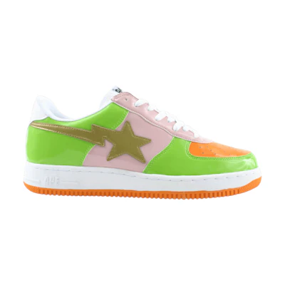 BAPE Bapesta FS-001 Low 'Green Pink'