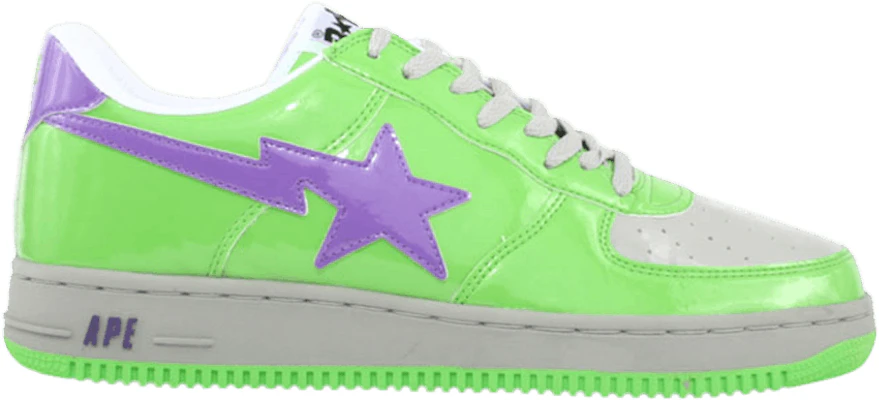 ベイプ Bapesta FS-001 ロー "緑紫" 580 Buy ベイプ Bapesta FS-001 ロー "緑紫" 580