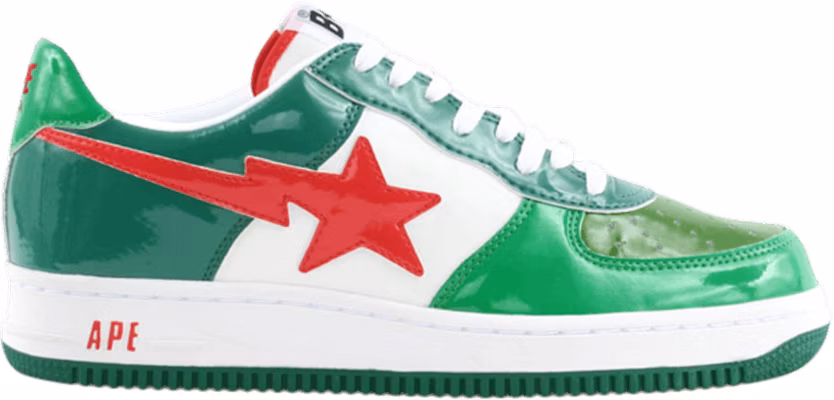 BAPE Bapesta FS-001 低帮 '绿红' 661 Buy BAPE Bapesta FS-001 低帮 '绿红' 661