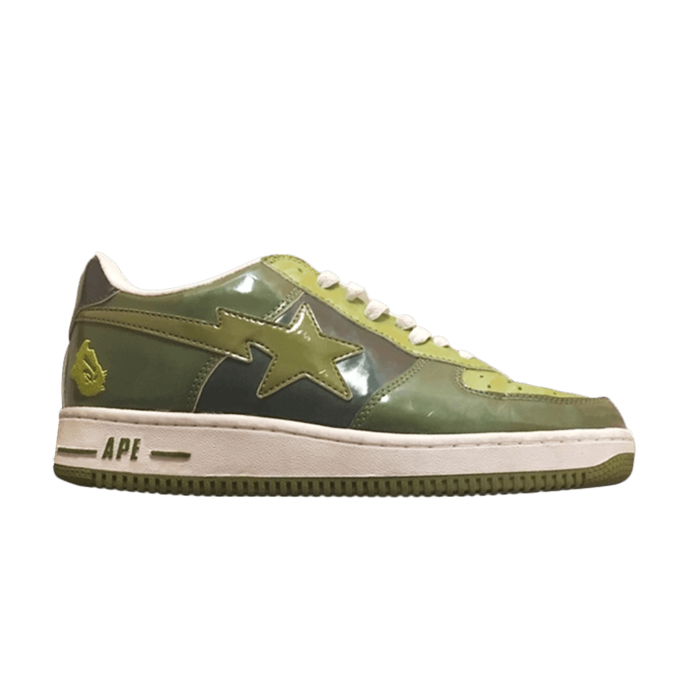 Buy BAPE Bapesta FS-001 Low 'Abu Olive Hijau' 310