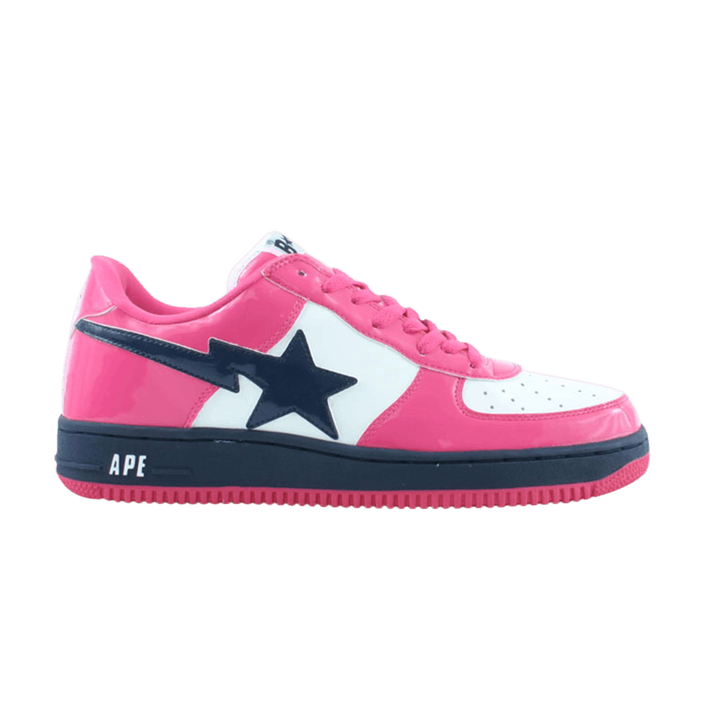 Buy BAPE Bapesta FS-001 Low 'Rosa Fucsia y Azul Marino' 486