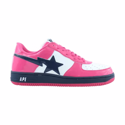 BAPE Bapesta FS-001 Low 'Hot Pink Navy'