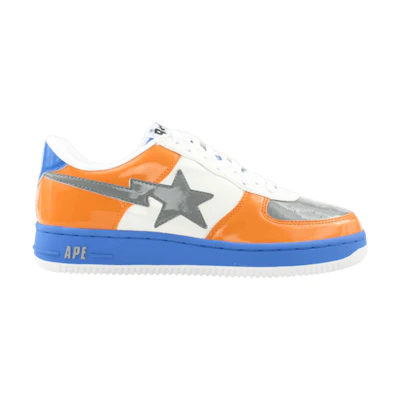 BAPE Bapesta FS-001 Low 'Light Blue Orange'
