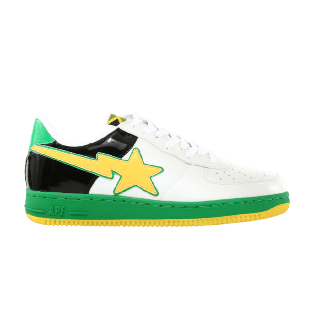 Buy BAPE Bapesta FS-001 Low 'Obra Maestra - Amarillo Verde' 408