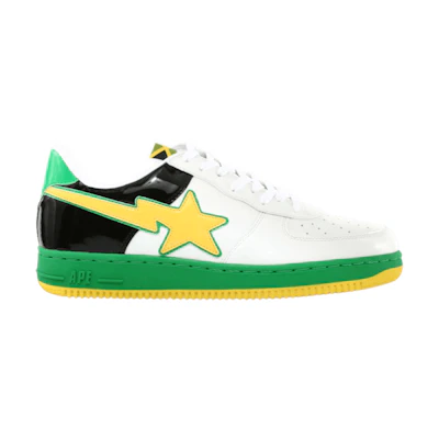 BAPE Bapesta FS-001 Low 'Masterpiece - Yellow Green'