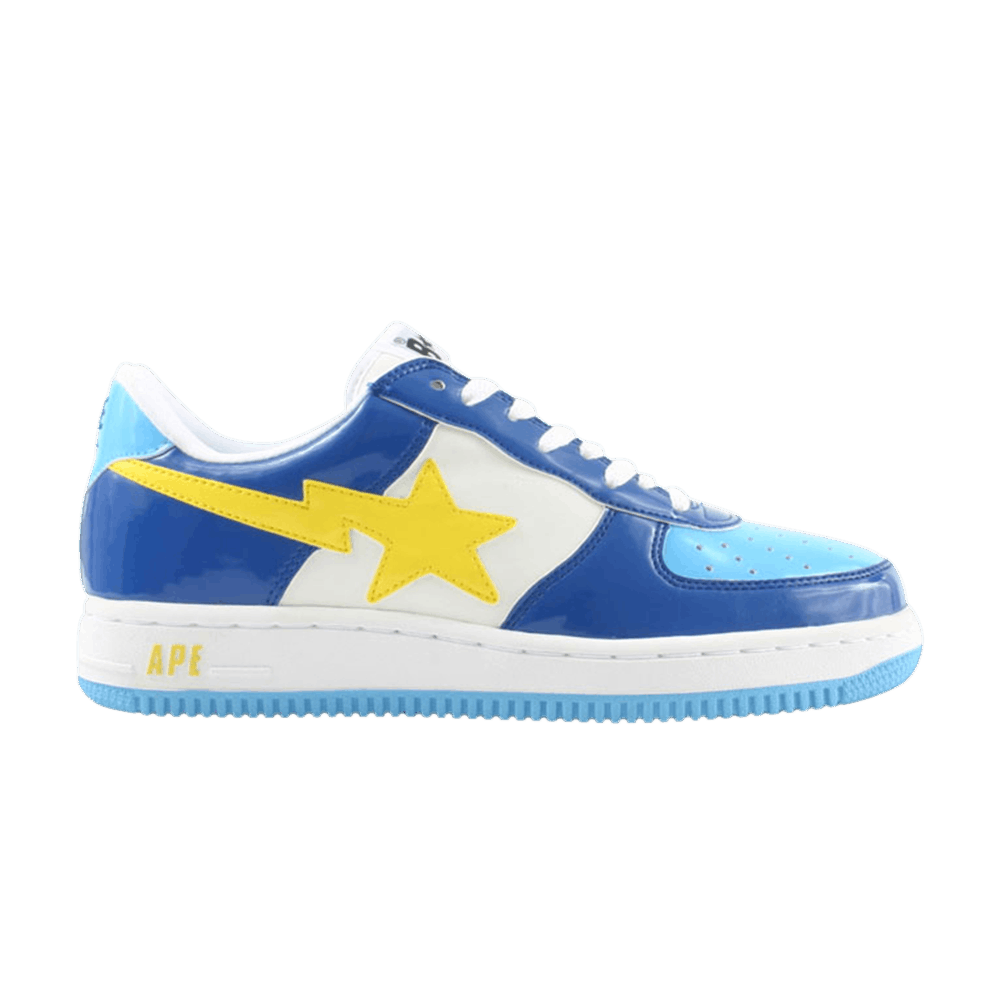 Buy BAPE Bapesta FS-001 Low 'Azul Marino Amarillo' 474