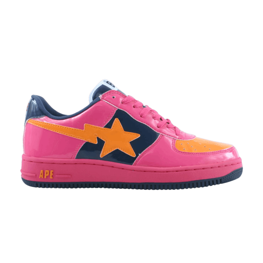 Buy BAPE Bapesta FS-001 Low 'Azul Marino Rosa' 489